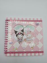 Load image into Gallery viewer, Sanrio Kuromi & My Melody Notebook Journal (Cinnamoroll 15th Anniversary Series) XQ-22201