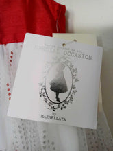 Cargar imagen en el visor de la galería, SPECIAL OCCASION BY MARMELLATA 2pc INFANT/TODDLER DRESS RED & WHITE 18 month - NWT - SORWD1808