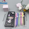 Kuromi & Hello Kitty  & Friends Retractable Gel Pen 6 Pcs