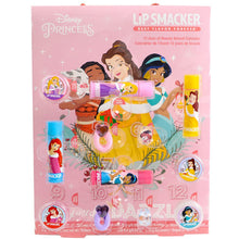 Cargar imagen en el visor de la galería, Lip Smacker 12 Day Advent Calendar Disney Princess DESTINED TO DAZZLE
