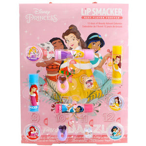 Lip Smacker 12 Day Advent Calendar Disney Princess DESTINED TO DAZZLE