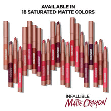 Load image into Gallery viewer, L&#39;Oréal Paris Infallible Matte Lip Crayon 508 Brulée Everyday
