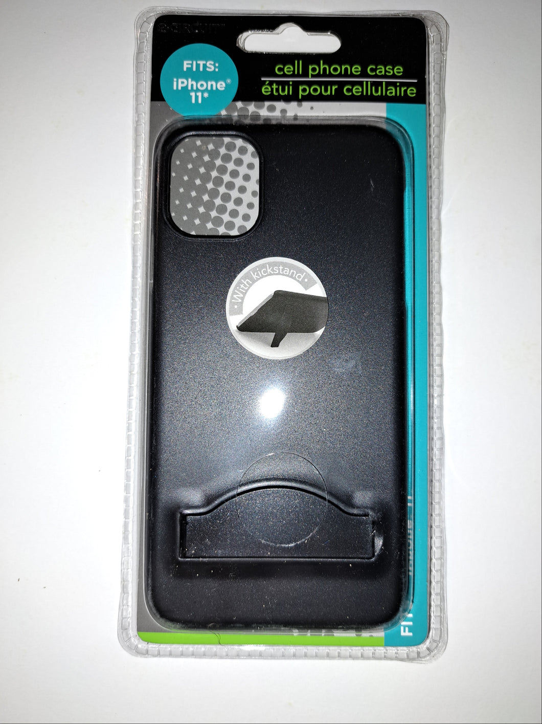 e-circuit iphone 11 Cell Phone Case Black with Kickstand 