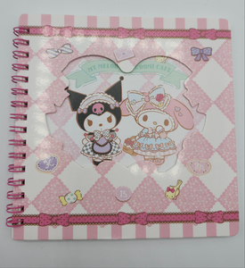 Sanrio Kuromi & My Melody Notebook Journal (Cinnamoroll 15th Anniversary Series) XQ-22201
