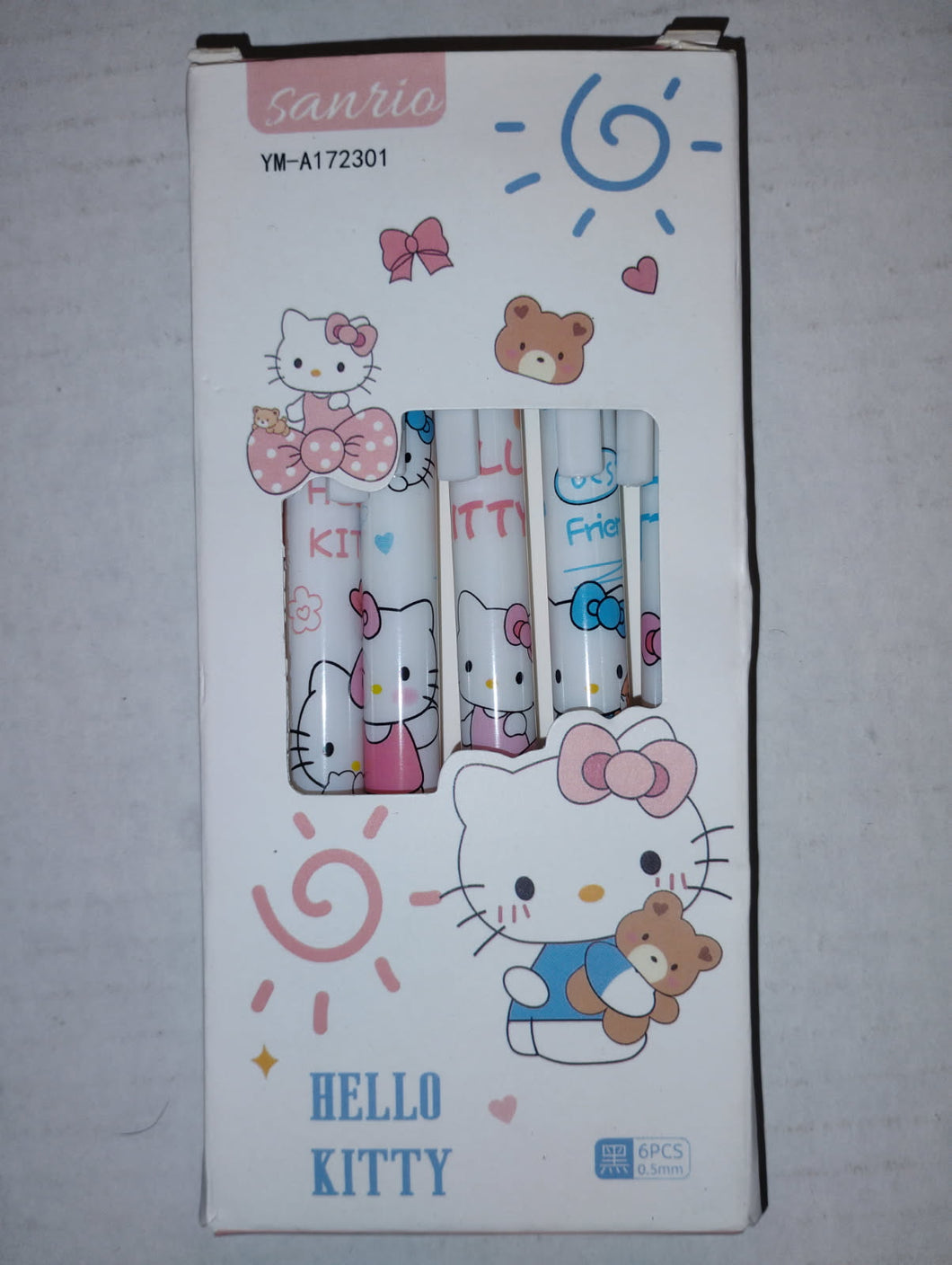 Sanrio 6 PCS Of Hello Kitty Pens