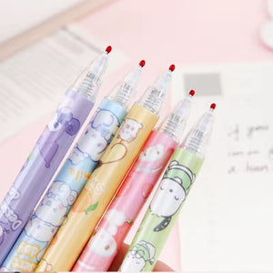 Sanrio Characters 6pcs Acrylic Dessert Day Gel Pen KP-933