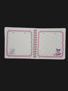 My Melody Spiral Notebook Journal ( Cinnamoroll 15th Anniversary Series) XQ-22201