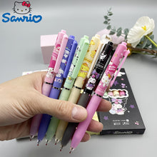 Cargar imagen en el visor de la galería, Kuromi &amp; Hello Kitty  &amp; Friends Retractable Gel Pen 6 Pcs

