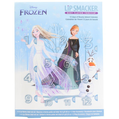DISNEY Frozen 12-Day of Beauty Advent Lip Smacker Set