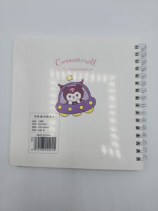 Sanrio Kuromi Spiral Notebook Journal (Cinnamoroll 15th Anniversary Series) XQ-22201