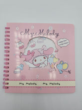 Load image into Gallery viewer, My Melody Spiral Notebook Journal ( Cinnamoroll 15th Anniversary Series) XQ-22201
