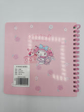 Load image into Gallery viewer, My Melody Spiral Notebook Journal ( Cinnamoroll 15th Anniversary Series) XQ-22201

