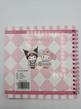 Load image into Gallery viewer, Sanrio Kuromi &amp; My Melody Notebook Journal (Cinnamoroll 15th Anniversary Series) XQ-22201
