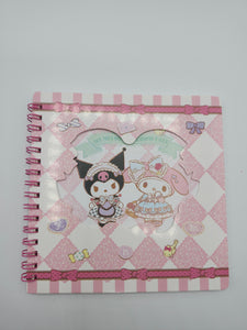 Sanrio Kuromi & My Melody Notebook Journal (Cinnamoroll 15th Anniversary Series) XQ-22201