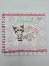 Load image into Gallery viewer, Sanrio Kuromi &amp; My Melody Notebook Journal (Cinnamoroll 15th Anniversary Series) XQ-22201
