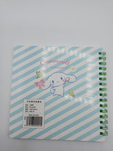 Load image into Gallery viewer, Sanrio Cinnamoroll 15th Anniversary Spiral Notebook Journal- Crayon Shin Chan
