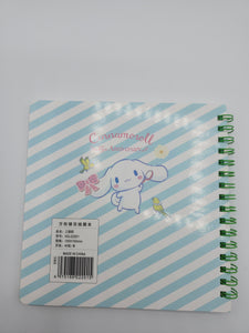 Sanrio Cinnamoroll 15th Anniversary Spiral Notebook Journal- Crayon Shin Chan