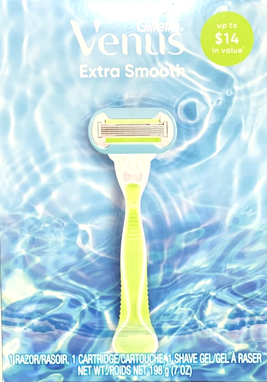 Gillette Venus Extra Smooth Razor and Shave Gel Holiday Gift Pack