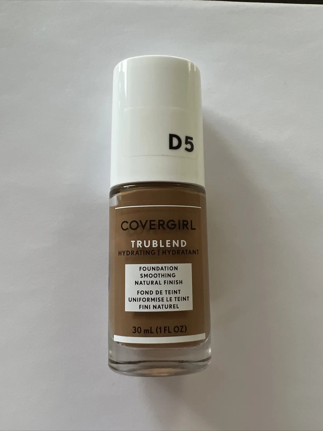 Covergirl Trublend Liquid Makeup Hydrating Foundation Smoothing Natural Finsh D5 Tawny