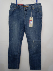 NWT MOSSIMO WOMENS LOWEST RISE SKINNY JEANS SIZE 17 - STRAIGHT HIP & THIGH STRETCH - MWJ01