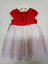 Load image into Gallery viewer, SPECIAL OCCASION BY MARMELLATA 2pc INFANT/TODDLER DRESS RED &amp; WHITE 18 month - NWT   - SORWD1808
