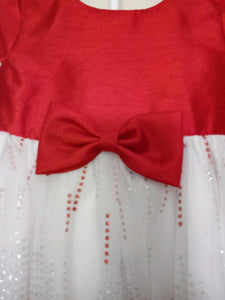 SPECIAL OCCASION BY MARMELLATA 2pc INFANT/TODDLER DRESS RED & WHITE 18 month - NWT   - SORWD1808